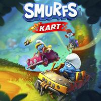 Portada oficial de Smurfs Kart para Switch