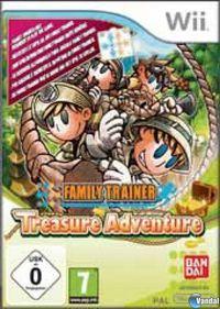 Portada oficial de Family Trainer: Treasure Adventure para Wii