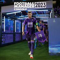 Portada oficial de Football Manager 2023 Console para PS5