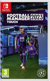 Portada oficial de Football Manager 2023 Touch para Switch