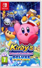 Portada oficial de de Kirby's Return to Dream Land Deluxe para Switch