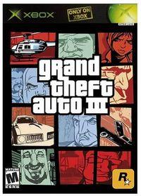 Portada oficial de Grand Theft Auto 3 para Xbox