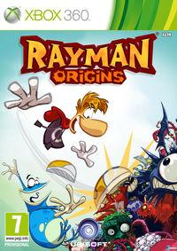 Portada oficial de Rayman Origins para Xbox 360