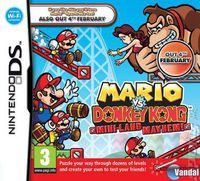 Portada oficial de Mario vs. Donkey Kong: Mini-Land Mayhem para NDS