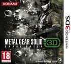 Portada oficial de de Metal Gear Solid 3D: Snake Eater para Nintendo 3DS