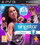 Portada oficial de de Singstar Dance para PS3