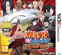 Portada oficial de Naruto Shippuden 3D  The New Era para Nintendo 3DS