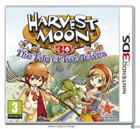 Portada oficial de Harvest Moon: The Tale of Two Towns para Nintendo 3DS