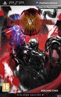 Portada oficial de Lord of Arcana para PSP
