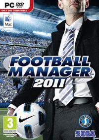 Portada oficial de Football Manager 2011 para PC