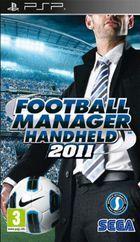 Portada oficial de de Football Manager Handheld 2011 para PSP
