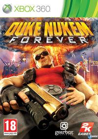 Portada oficial de Duke Nukem Forever para Xbox 360