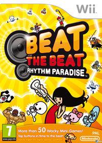 Portada oficial de Beat the Beat: Rhythm Paradise para Wii