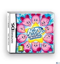Portada oficial de Kirby Mass Attack para NDS