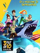 Portada oficial de de 3 out of 10, EP 1: 'Welcome To Shovelworks' para Dreamcast