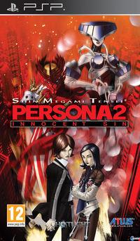 Portada oficial de Persona 2: Innocent Sin para PSP