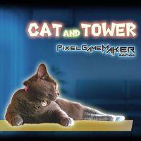 Portada oficial de Pixel Game Maker Series CAT AND TOWER para Switch