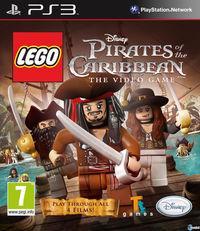Portada oficial de Lego Piratas del Caribe para PS3