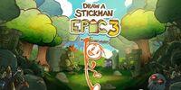 Portada oficial de Draw a Stickman EPIC 3 para Switch
