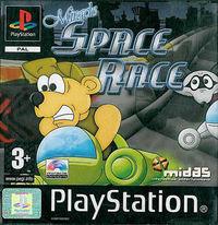 Portada oficial de Miracle Space Race PSN para PSP