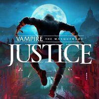 Portada oficial de Vampire: The Masquerade  Justice para PS5