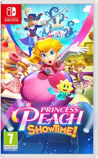 Portada oficial de Princess Peach: Showtime! para Switch