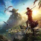 Portada oficial de de Final Fantasy XIV: Dawntrail para PS5