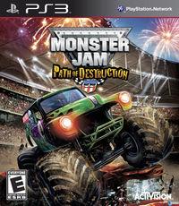 Portada oficial de Monster Jam: Path of Destruction para PS3