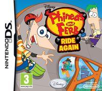 Portada oficial de Phineas y Ferb: Ride Again para NDS