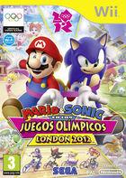 Portada oficial de de Mario & Sonic en los Juegos Olmpicos London 2012 para Wii