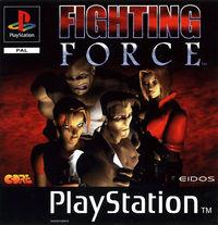 Portada oficial de Fighting Force para PS One