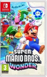 Portada oficial de Super Mario Bros. Wonder para Switch