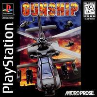 Portada oficial de Gunship para PS One