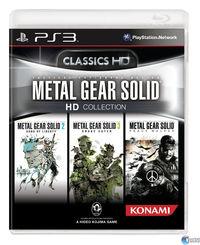 Portada oficial de Metal Gear Solid HD Collection para PS3