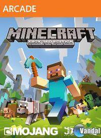Portada oficial de Minecraft: Xbox 360 Edition XBLA para Xbox 360