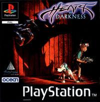 Portada oficial de Heart of Darkness para PS One