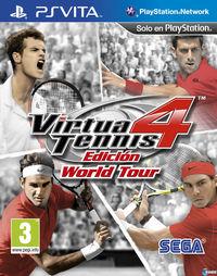 Portada oficial de Virtua Tennis 4: Edición World Tour para PSVITA