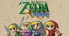 Portada oficial de de The Legend of Zelda: Four Swords Anniversary Edition DSiW para NDS