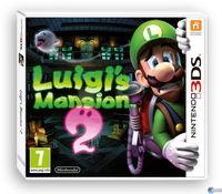 Portada oficial de Luigi's Mansion 2 para Nintendo 3DS