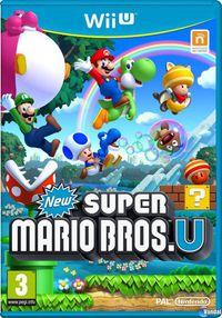 Portada oficial de New Super Mario Bros. U para Wii U