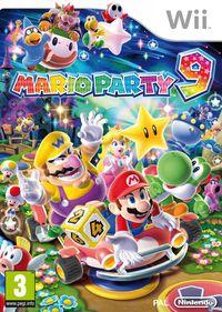 Portada oficial de Mario Party 9 para Wii