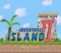 Portada oficial de Super Adventure Island II CV para Wii