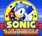 Portada oficial de de Sonic the Hedgehog: Triple Trouble CV para Nintendo 3DS