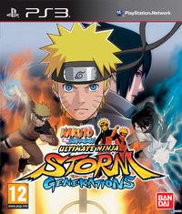 Portada oficial de Naruto Shippuden: Ultimate Ninja Storm Generations para PS3
