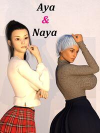 Portada oficial de Aya & Naya para PC
