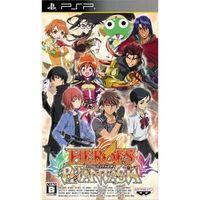 Portada oficial de Heroes Phantasia para PSP