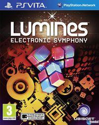 Portada oficial de Lumines Electronic Symphony para PSVITA