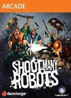 Portada oficial de de Shoot Many Robots XBLA para Xbox 360