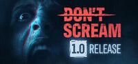 Portada oficial de DON'T SCREAM para PC