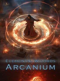 Portada oficial de Elemental Wizards TCG para PC